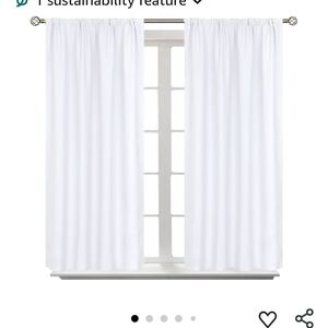 Classic White Drapes for Home Decor